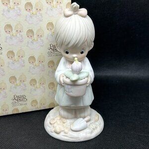 PRECIOUS Moments "May” Calendar girl  figurine